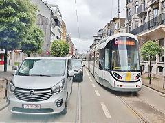
Kusttram '6123', De Panne, Belgium, June 2024