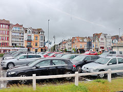 
De Haan Station on the Kusttram , Belgium, June 2024