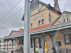 
De Haan Station on the Kusttram , Belgium, June 2024