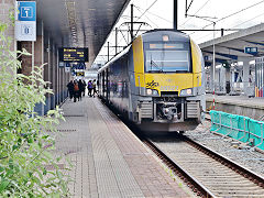 
SNCB '08527' at Charleroi, Belgium, June 2024