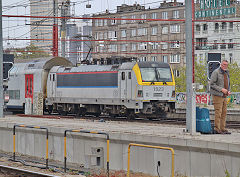 
SNCB '1923' at Brussels Midi, Belgium, May 2022