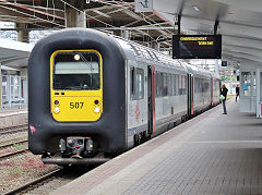
SNCB '507' at Charleroi, Belgium, June 2024