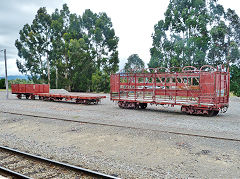 
Museum Society wagons, Carterton, January 2013