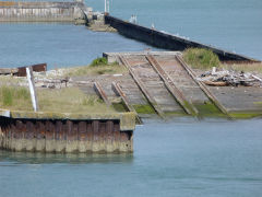 
Gisborne harbour slipway, Hawkes Bay, January 2013