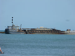 
'Pukunui' dredging at Gisborne harbour, January 2013