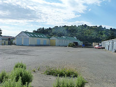 
Gisborne engine shed, Hawkes Bay, January 2013