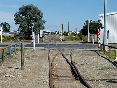 
Gisborne station approach from the harbour, Hawkes Bay, January 2013