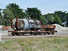 
Wagons at Gisborne City Vintage Railway, Hawkes Bay, January 2013