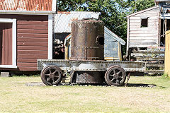 
The Chaplin VB loco or crane at the East Coast Museum of Technology at Gisborne, January 2017