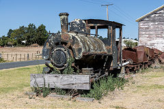 
'PWD 526' Davenport 1860 of 1921 at the East Coast Museum of Technology at Gisborne, January 2017