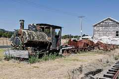 
'PWD 526' Davenport 1860 of 1921 at the East Coast Museum of Technology at Gisborne, January 2017