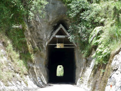 
Moki Tunnel, SH43, Taranaki,  January 2013