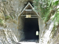 
Moki Tunnel, SH43, Taranaki,  January 2013