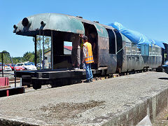 
Drewry railcar Rm 121, Pahiatua Railcar Museum,  January 2013