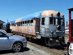 
Drewry railcar Rm 121, Pahiatua Railcar Museum,  January 2013