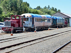 
Drewry railcar Rm 121, Pahiatua Railcar Museum,  January 2013