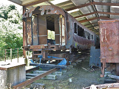 
Drewry railcar Rm 133, Pahiatua Railcar Museum,  January 2013