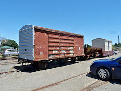 
Steel boxvan Kp 2714, Pahiatua Railcar Museum, January 2013