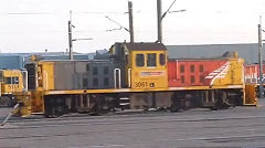 Palmerston North, On shed in passing was DSG 3061, January 2013