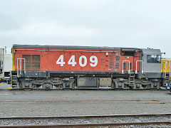 
DC 4409 at Stratford Station, Taranaki, January 2013