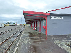Stratford station, Taranaki, January 2013