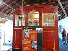 
Preserved car No 1, Wellington Cable Car, January 2013