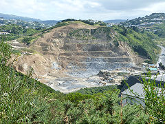
Kiwi Point Quarry, Khandallah, Wellington, January 2013