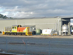 
DSC 2515 on Wellington loco shed, January 2013