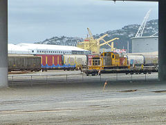
DSG 3059 on Wellington loco shed, January 2013