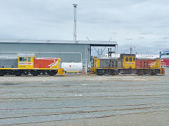 
DSG 3059 on Wellington loco shed, January 2013