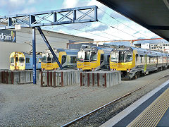 
EM1246, FT428, FT4408 and FT4316 at Wellington Station, January 2013