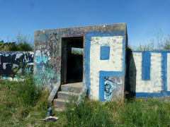 
Entrance to observation post, Fort Ballance, Wellington, January 2013