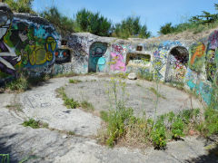 
Seven inch battery (South), Fort Ballance, Wellington, January 2013