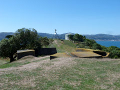 Gun Pit No 4, Somes Island, Wellington, January 2013