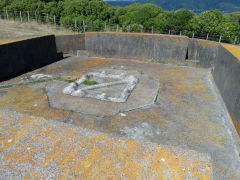 Gun Pit No 3, Somes Island, Wellington, January 2013