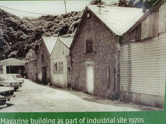 
Kaiwharawhara Powder Magazine in the 1970s, Trelissick Park, Wellington