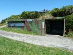 Observation and radio post, Wrights Hill, Wellington, January 2013