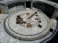 Gun pit No 1, Wrights Hill, Wellington, January 2013