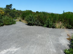 Gun pit No 3, Wrights Hill, Wellington, January 2013