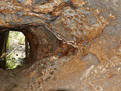 
Top tunnel exit portal, Piako County Tramway, February 2023