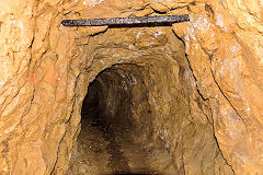 The third 'Windows' tunnel, into the mountain, Karangahake, March 2017