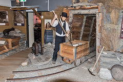
Arrowtown Museum, recontructed gold mine, February 2017