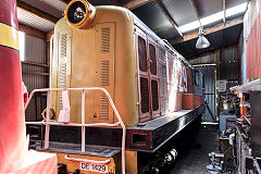
'DE 1429' at the Weka Pass Railway, Waipara, February 2017