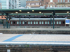 
Central Station with elderly carriage, Sydney, December 2012