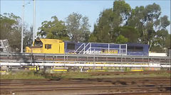 
Clyde yard and unknown loco, Sydney, December 2012