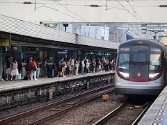 MTA, 'D021' on the East Line, Hong Kong, November 2022