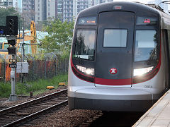 MTA, 'D034' on the East Line, Hong Kong, November 2022