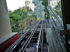 Mount Victoria Tramway, Hong Kong, December 2012