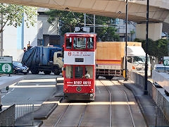 
Hong Kong Tramways '25', Tin Chui Street, November 2022