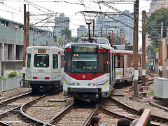 
New Territories LRT '1018', '1138' and 1216', Hong Kong, November 2022